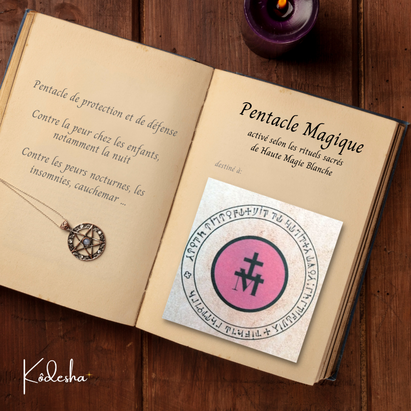 Pentacle Protection Speciale Enfants (Vierge Marie)